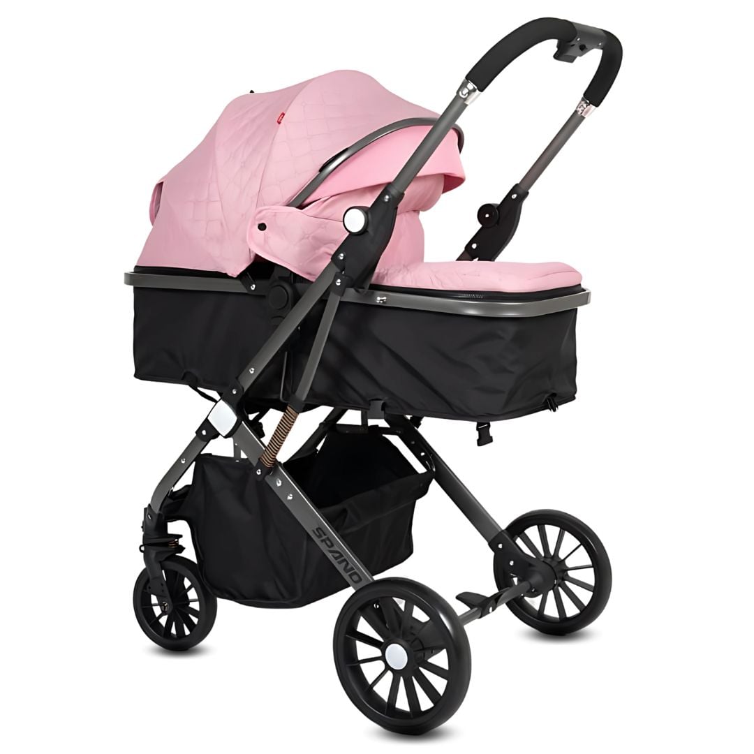 COCHE MOISÉS DE LUJO «STANLIE» EDICIÓN LIMITADA ROSA - 1