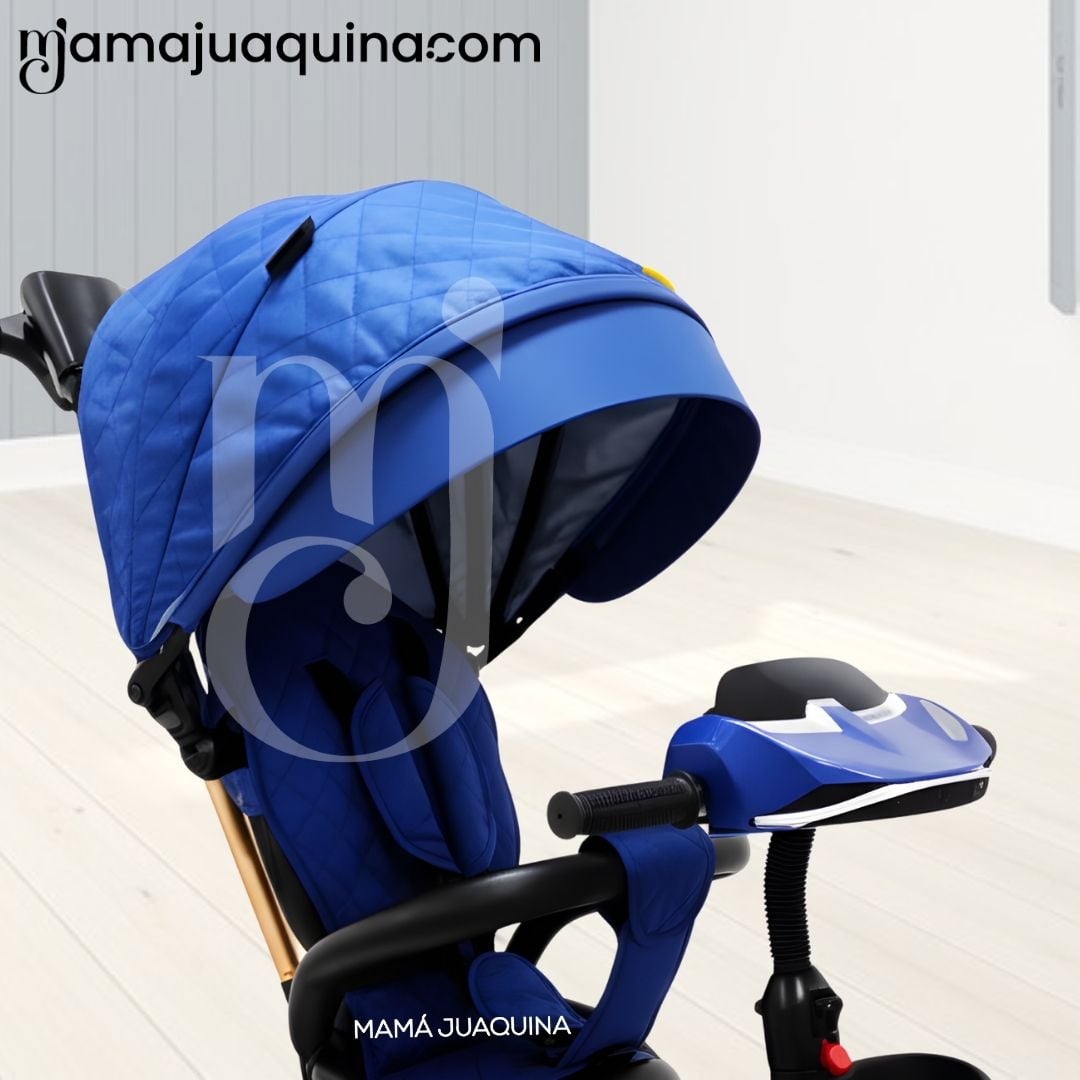 TRICICLO GUIADOR GIRATORIO «MAXUS» EDICIÓN LIMITADA AZUL - 5