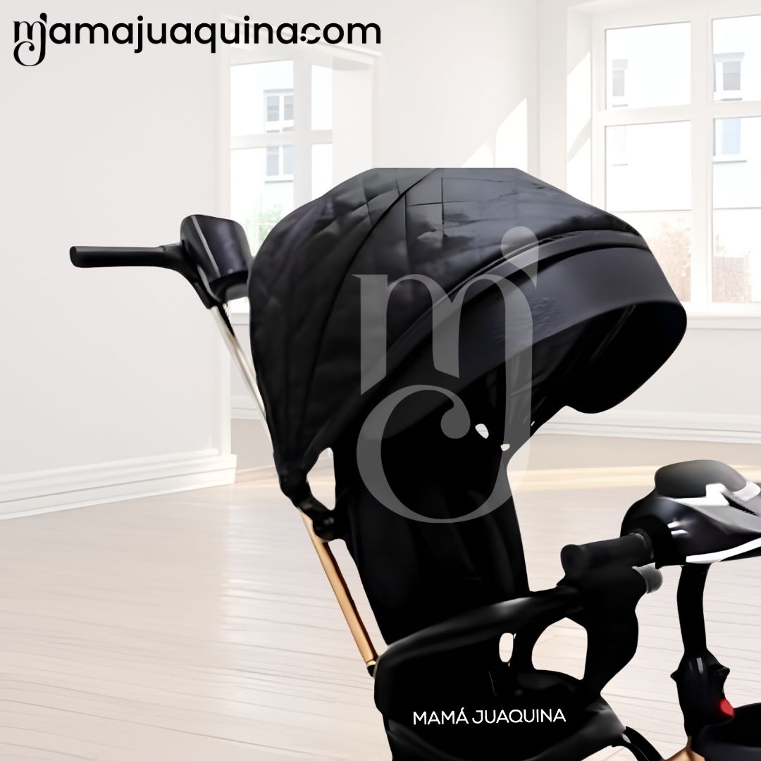 TRICICLO GUIADOR GIRATORIO «MAXUS» EDICIÓN LIMITADA NEGRO - 5