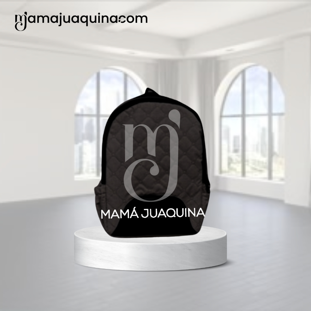 COCHE CUNA PARA BEBÉ «STAR» CON BOLSO PAÑALERO NEGRO - 5