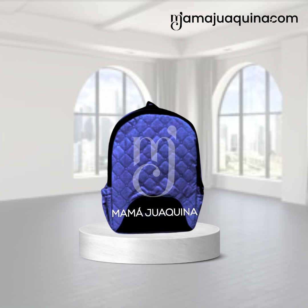 COCHE CUNA PARA BEBÉ «STAR» CON BOLSO PAÑALERO AZUL - 5
