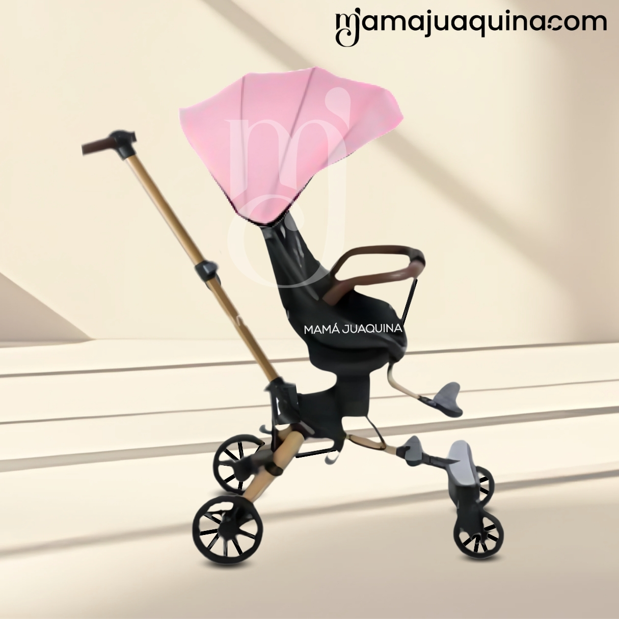 COCHE PLEGABLE «EASY RIDE II» EDICIÓN LIMITADA ROSA - 5