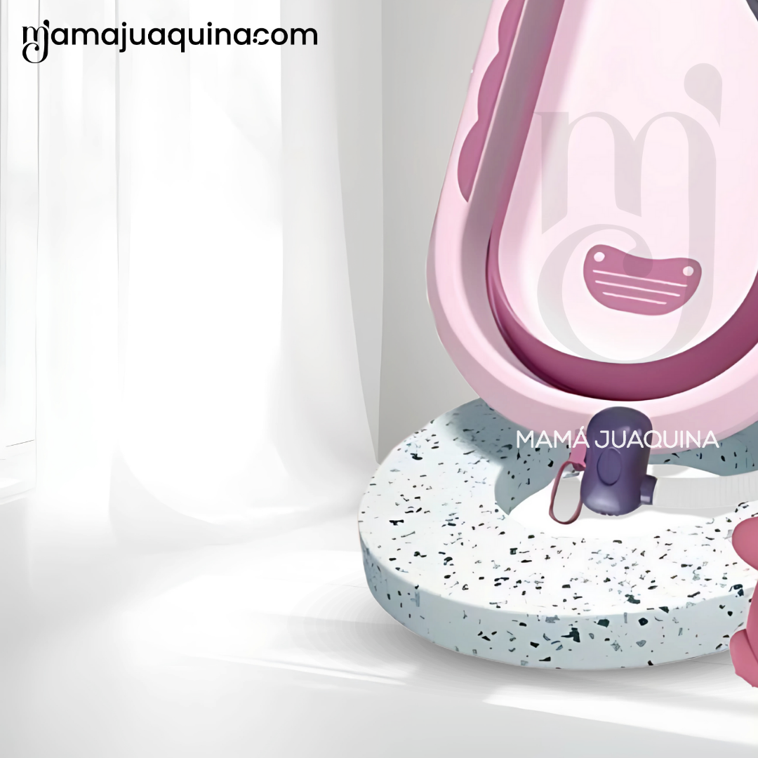 BAÑERA PLEGABLE MULTIUSO «SPLASH» PINK - 4