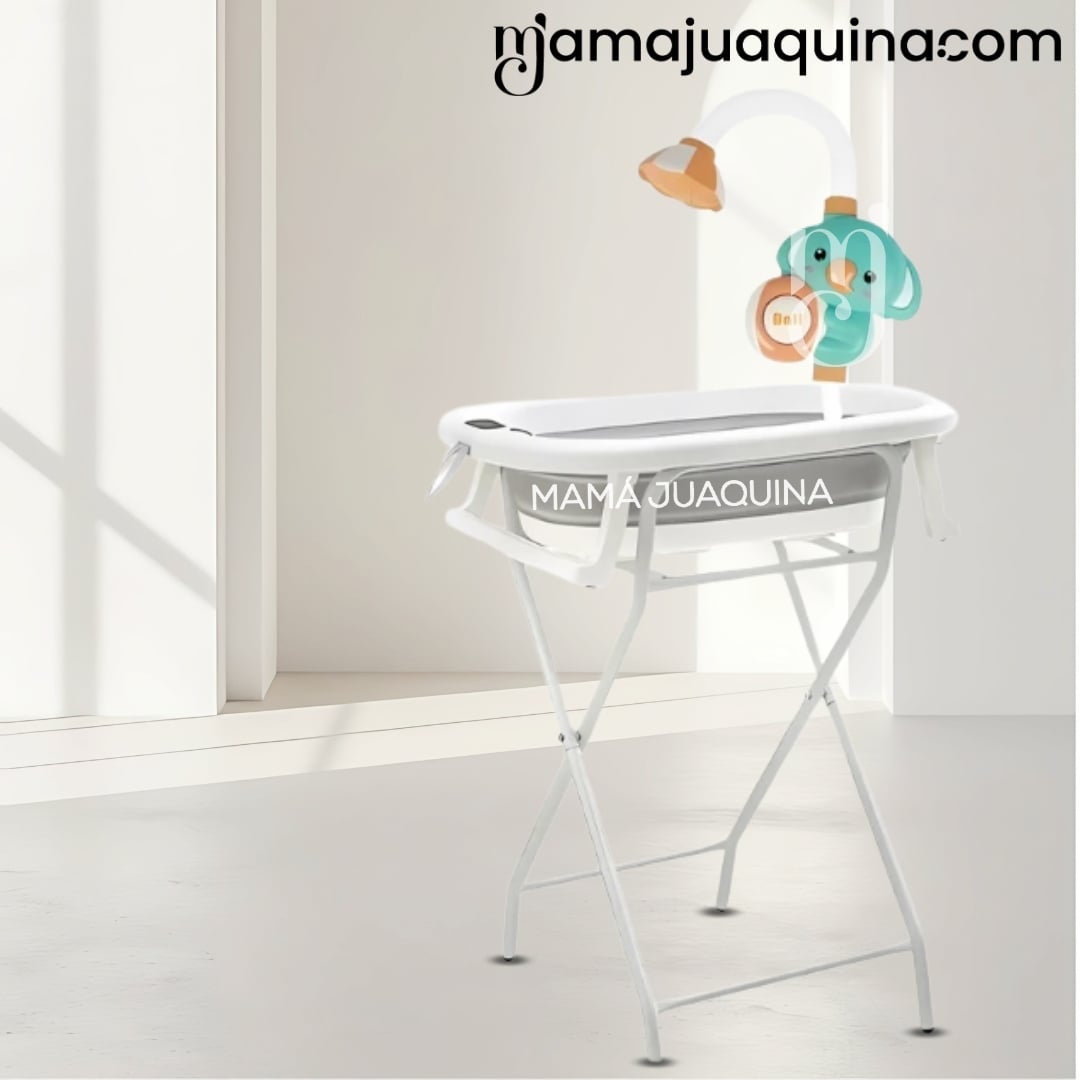 BAÑERA PLEGABLE CON RACK MULTIUSO «SPLASH PRO» GRAY - 4