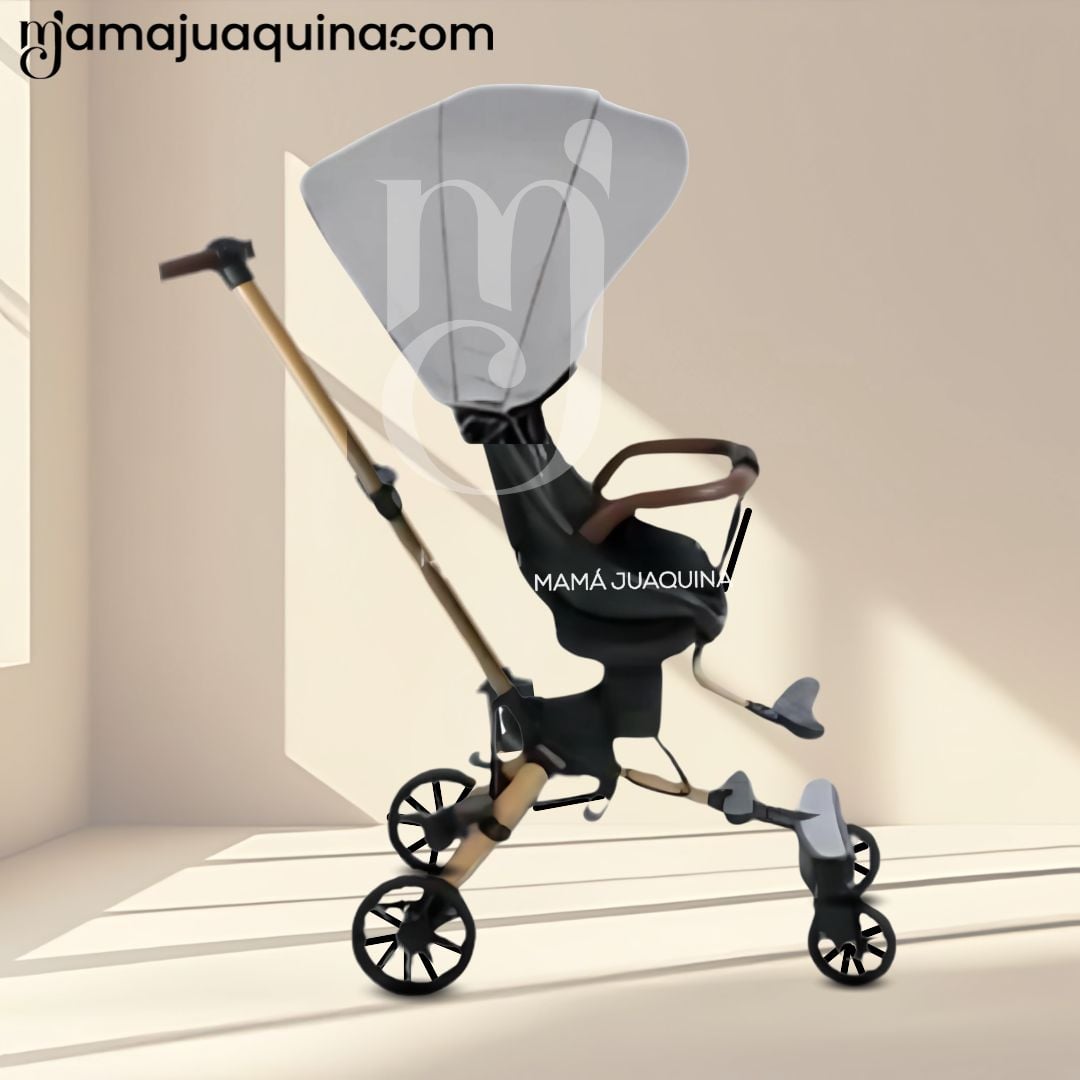 COCHE PLEGABLE «EASY RIDE II» EDICIÓN LIMITADA GRIS - 5