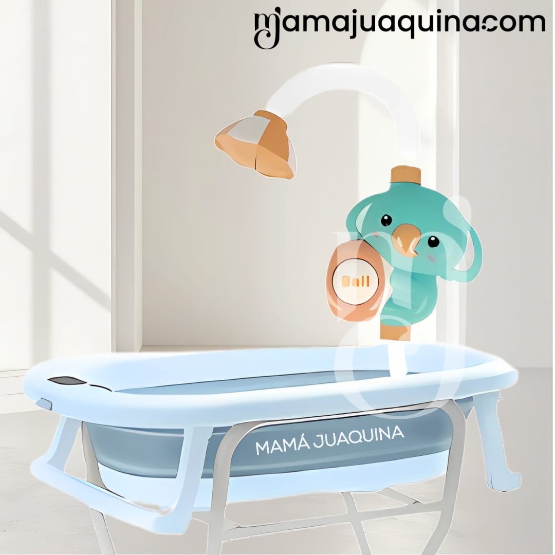 BAÑERA PLEGABLE CON RACK MULTIUSO «SPLASH PRO» BLUE - 2