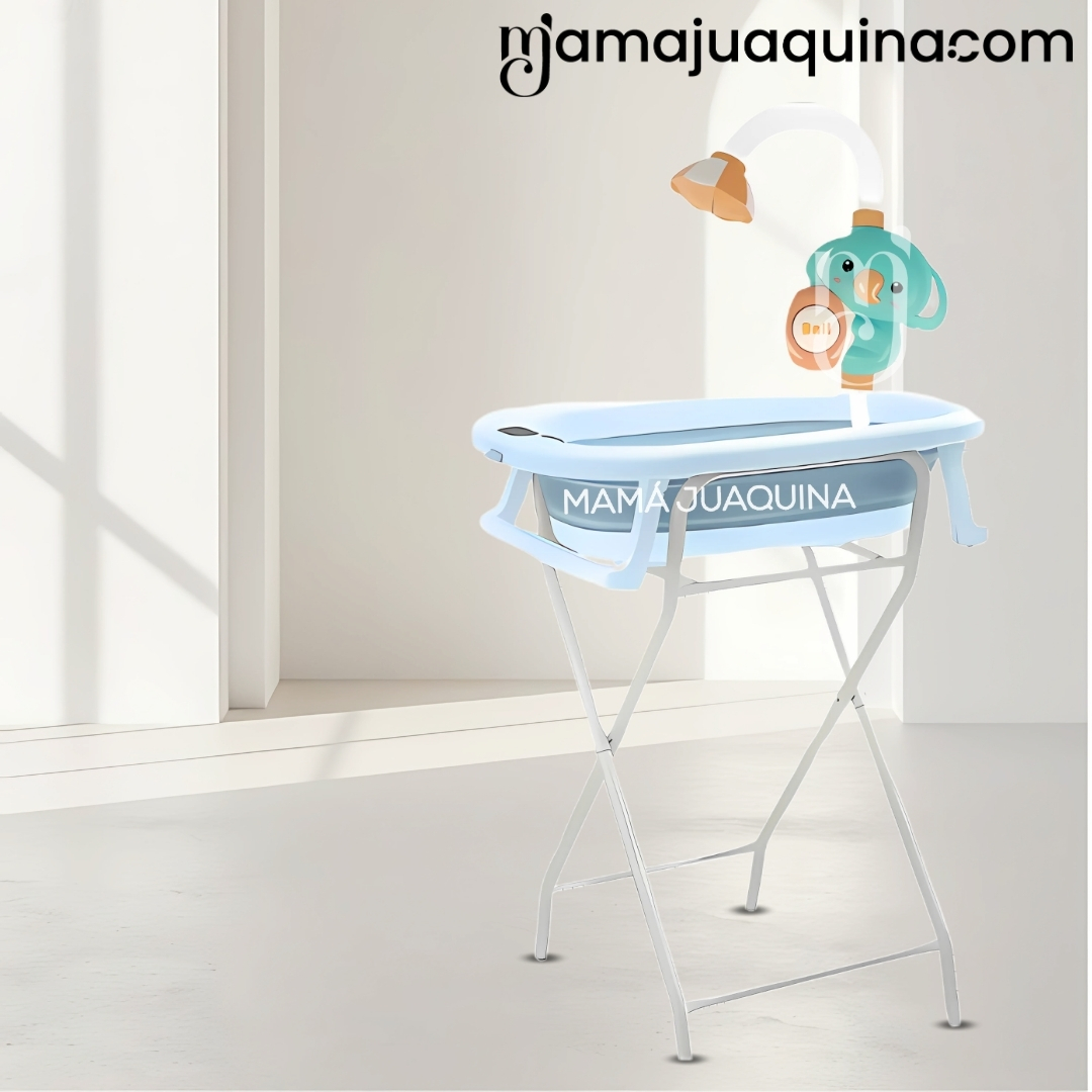 BAÑERA PLEGABLE CON RACK MULTIUSO «SPLASH PRO» BLUE - 3