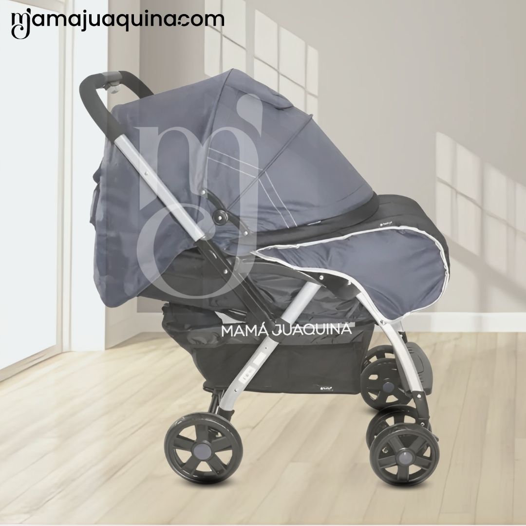 COCHE CUNA DE LUJO «KENDRIC» EDICIÓN LIMITADA GRIS - 5