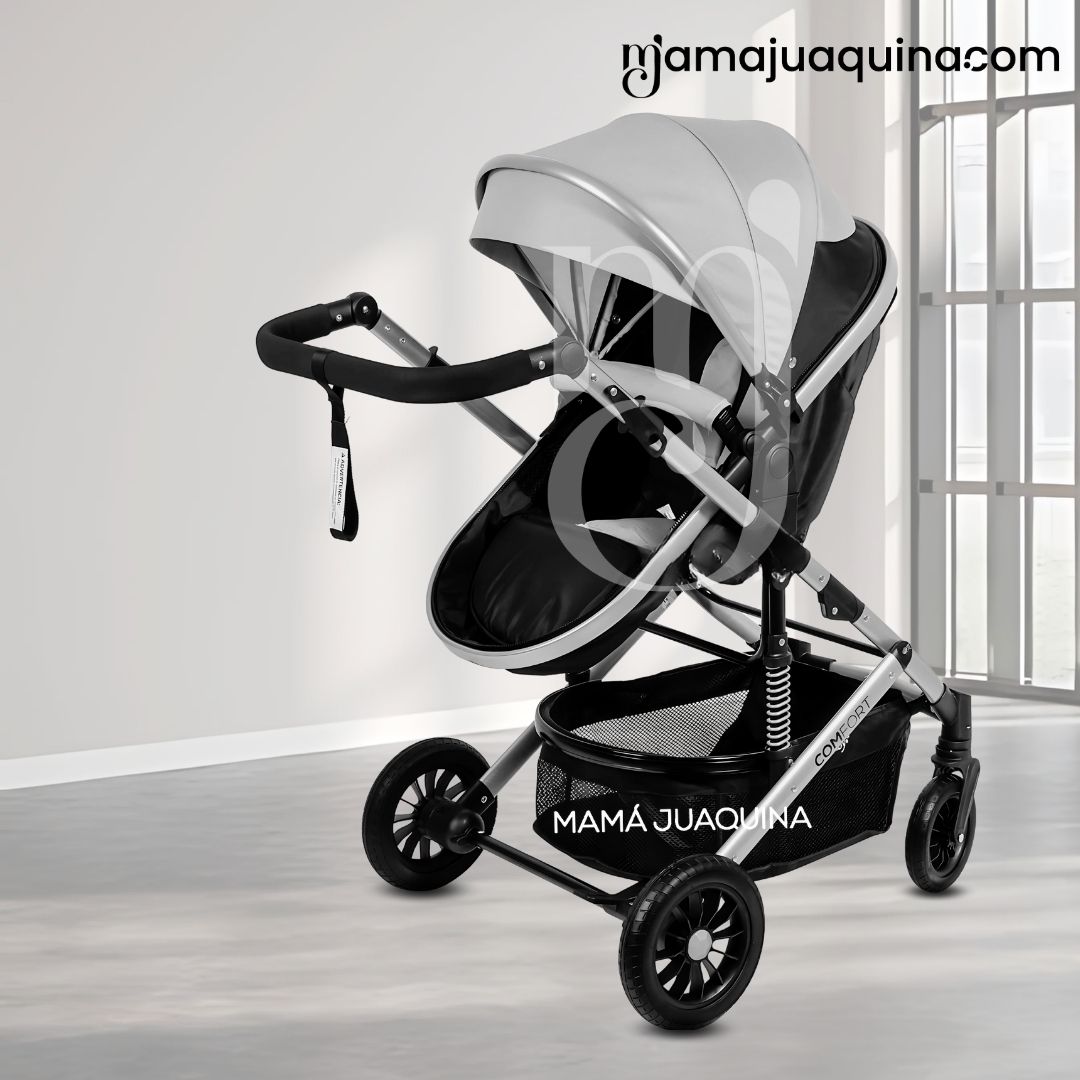 COCHE MOISÉS «MILLION COMFORT» EDICIÓN LIMITADA GRIS - 4