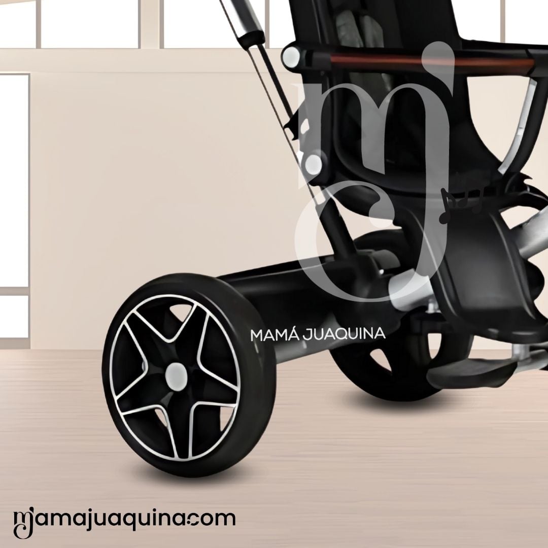 TRICICLO GUIADOR GIRATORIO «HARDIN» CON BLUETOOTH GRIS - 5