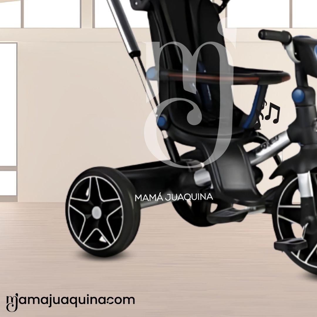 TRICICLO GUIADOR GIRATORIO «HARDIN» CON BLUETOOTH AZUL - 5