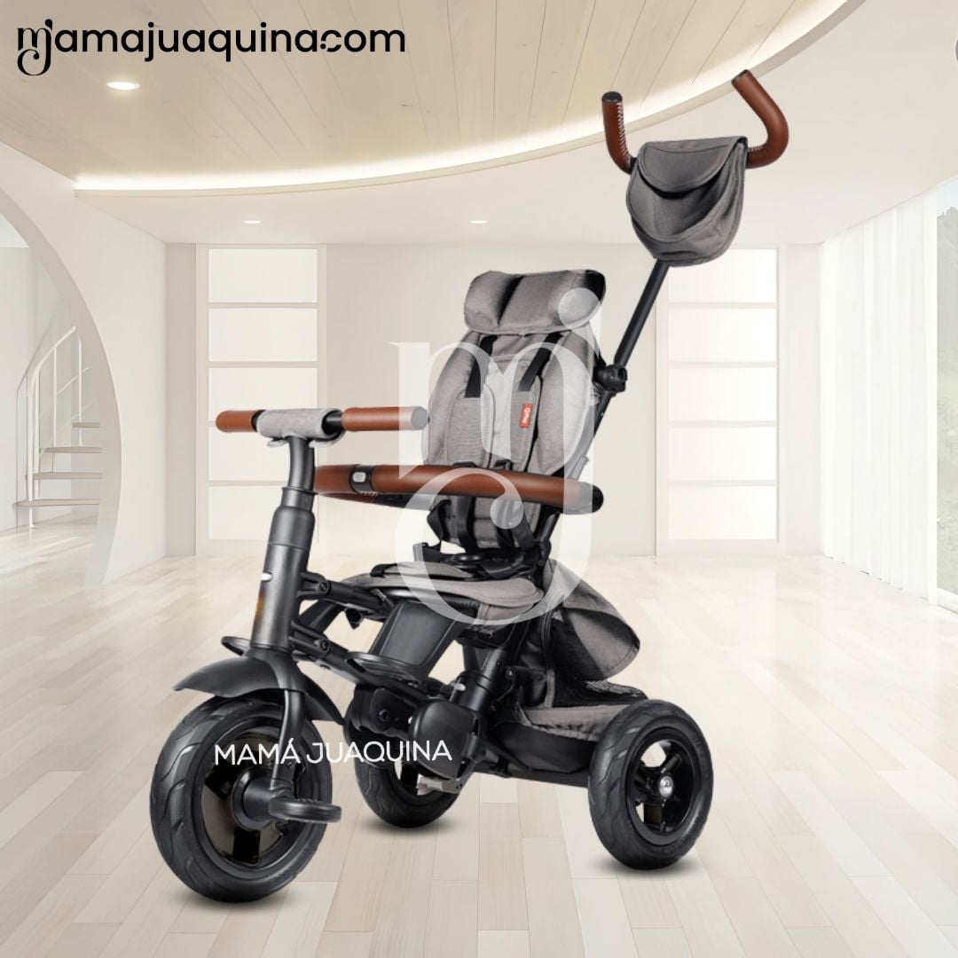 TRICICLO GUIADOR 3 EN 1 «RITO PREMIUM» EDICIÓN ESPECIAL GRIS - 2