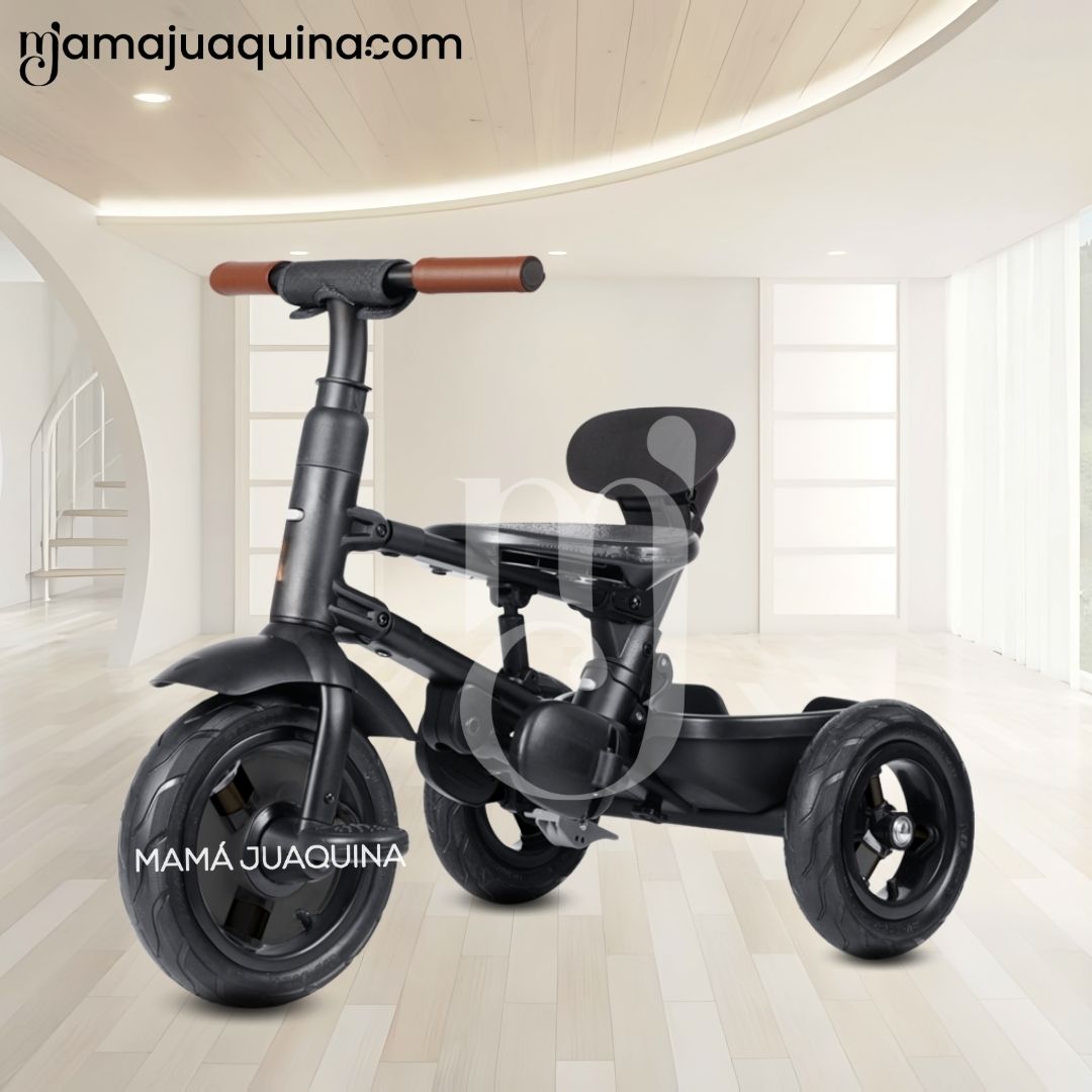 TRICICLO GUIADOR 3 EN 1 «RITO PREMIUM» EDICIÓN ESPECIAL GRIS - 6