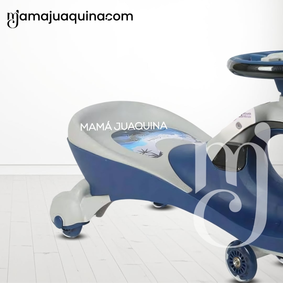 CORREPASILLO TWIST CAR CON LUCES «WHALL» BLUE - 4