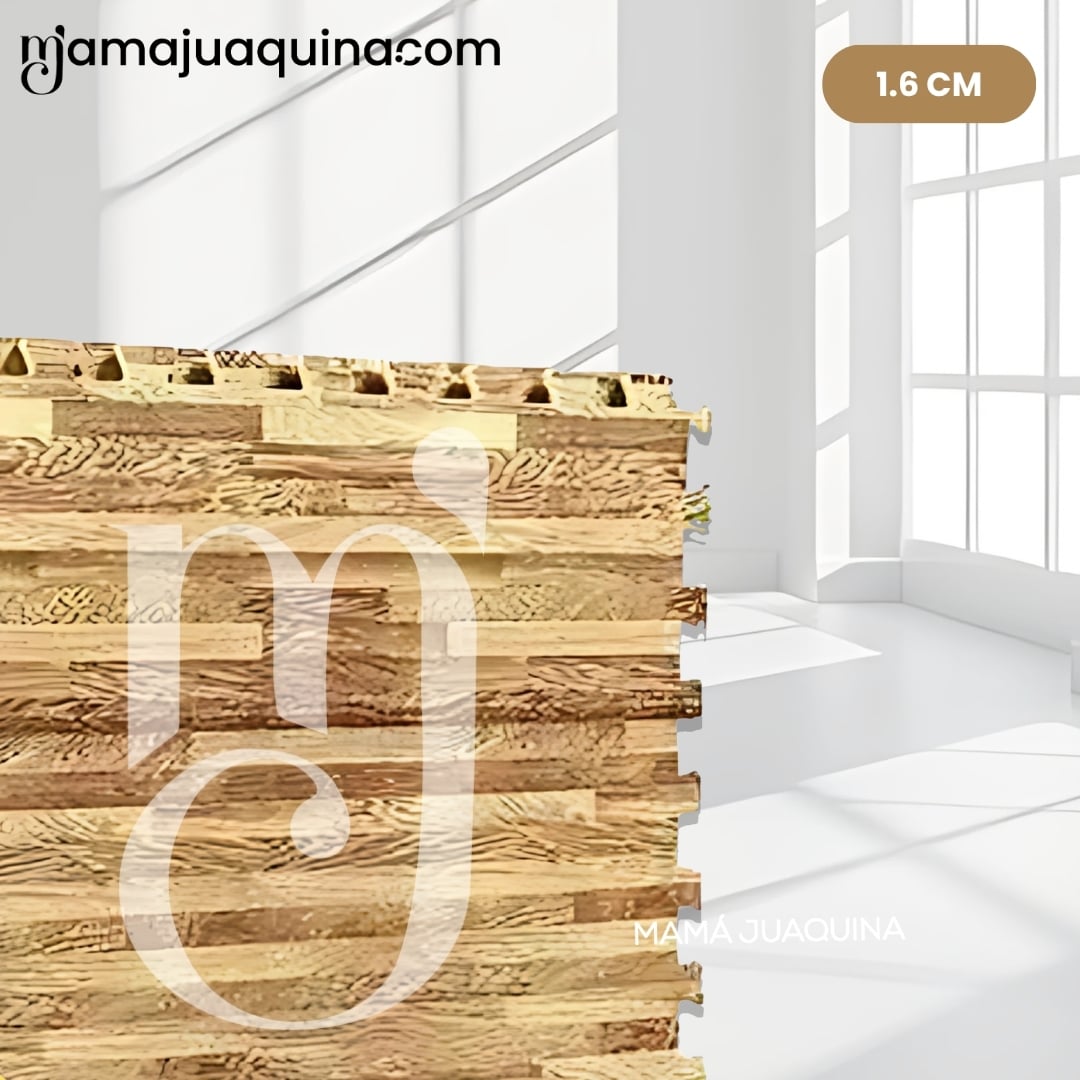 PISO DIDÁCTICO «COMFY WOOD» 1.6CM PATRÓN MADERA - 2