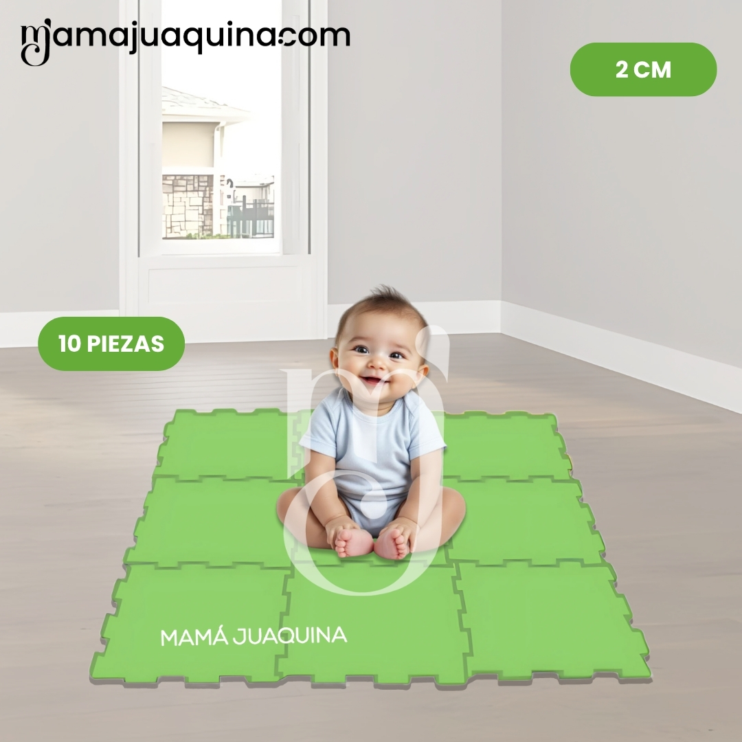 PISO DIDÁCTICO «COUSY FLOOR PLUS» 2.0CM VERDE - 5