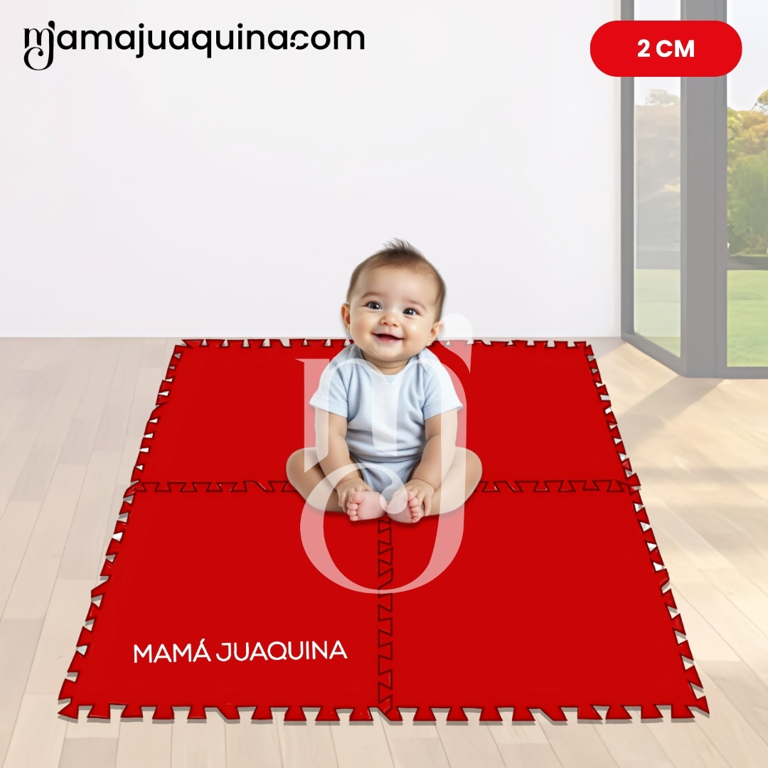 PISO DIDÁCTICO «COLOR FLOORY» 2.0CM ROJO - 5