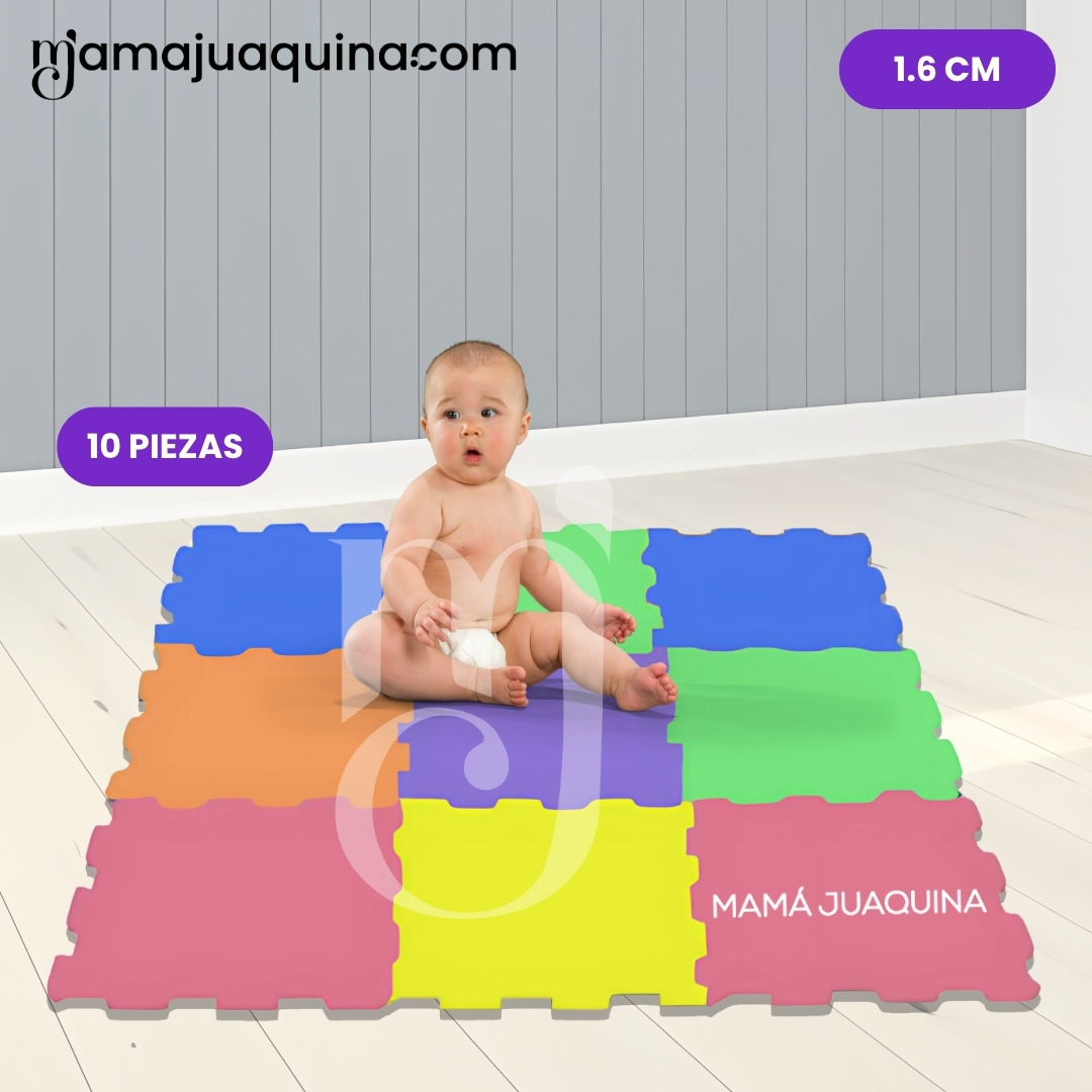 PISO DIDÁCTICO «PLAYGROUND MAX» 1.6CM MORADO MULTICOLOR - 5