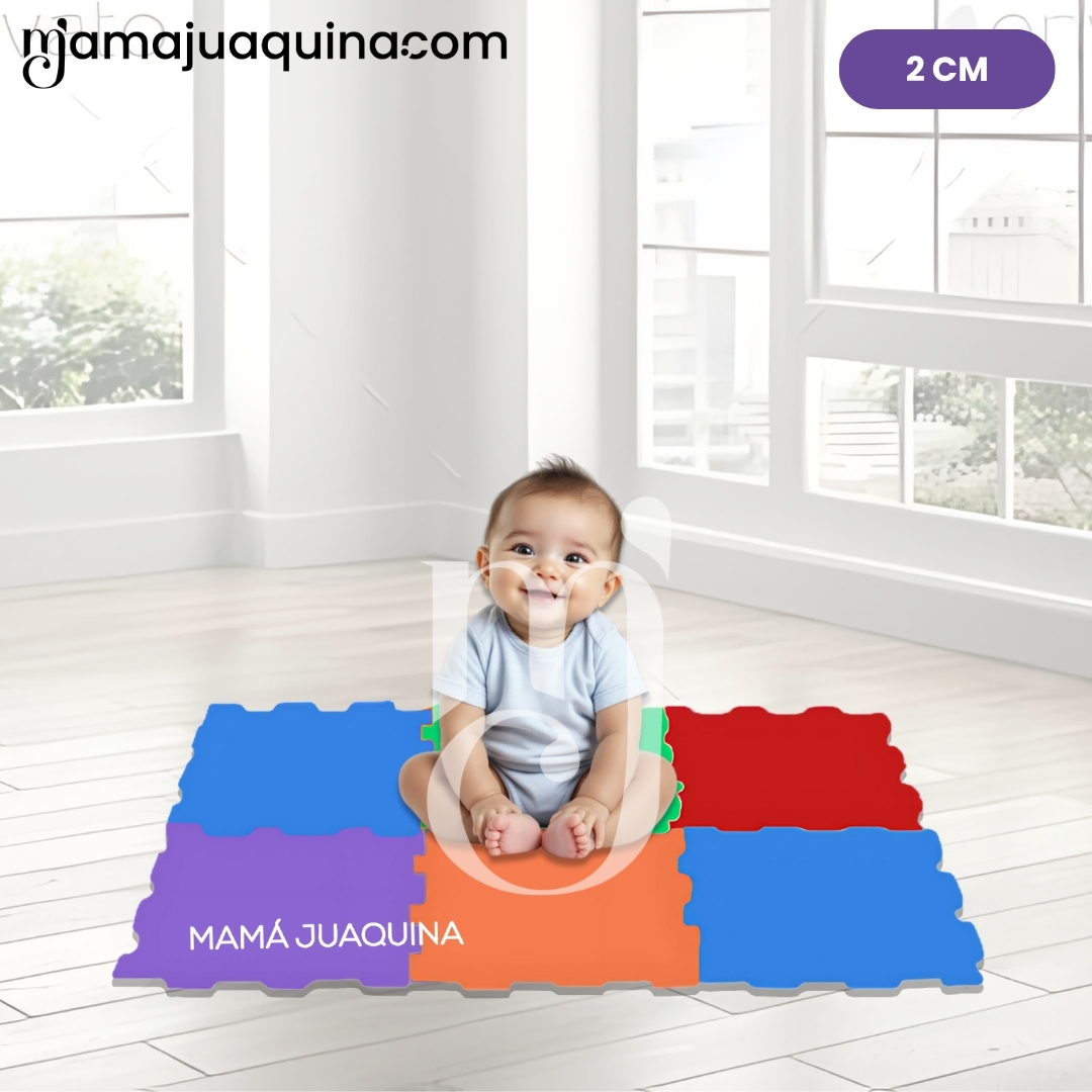PISO DIDÁCTICO «COUSY FLOOR» 2.0CM MORADO MULTICOLOR - 5