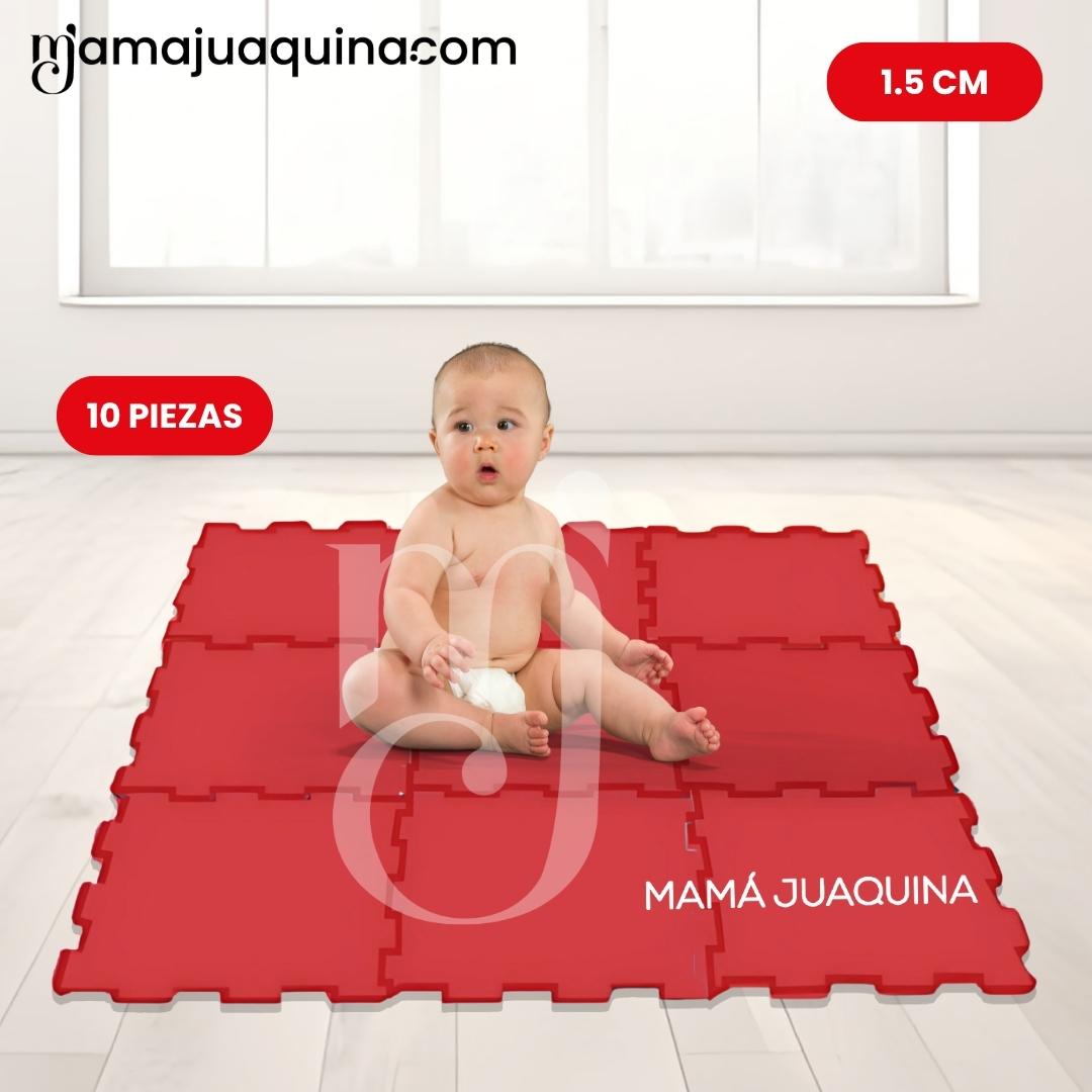 PISO DIDÁCTICO «PLAYGROUND PLUS» 1.5CM ROJO - 5
