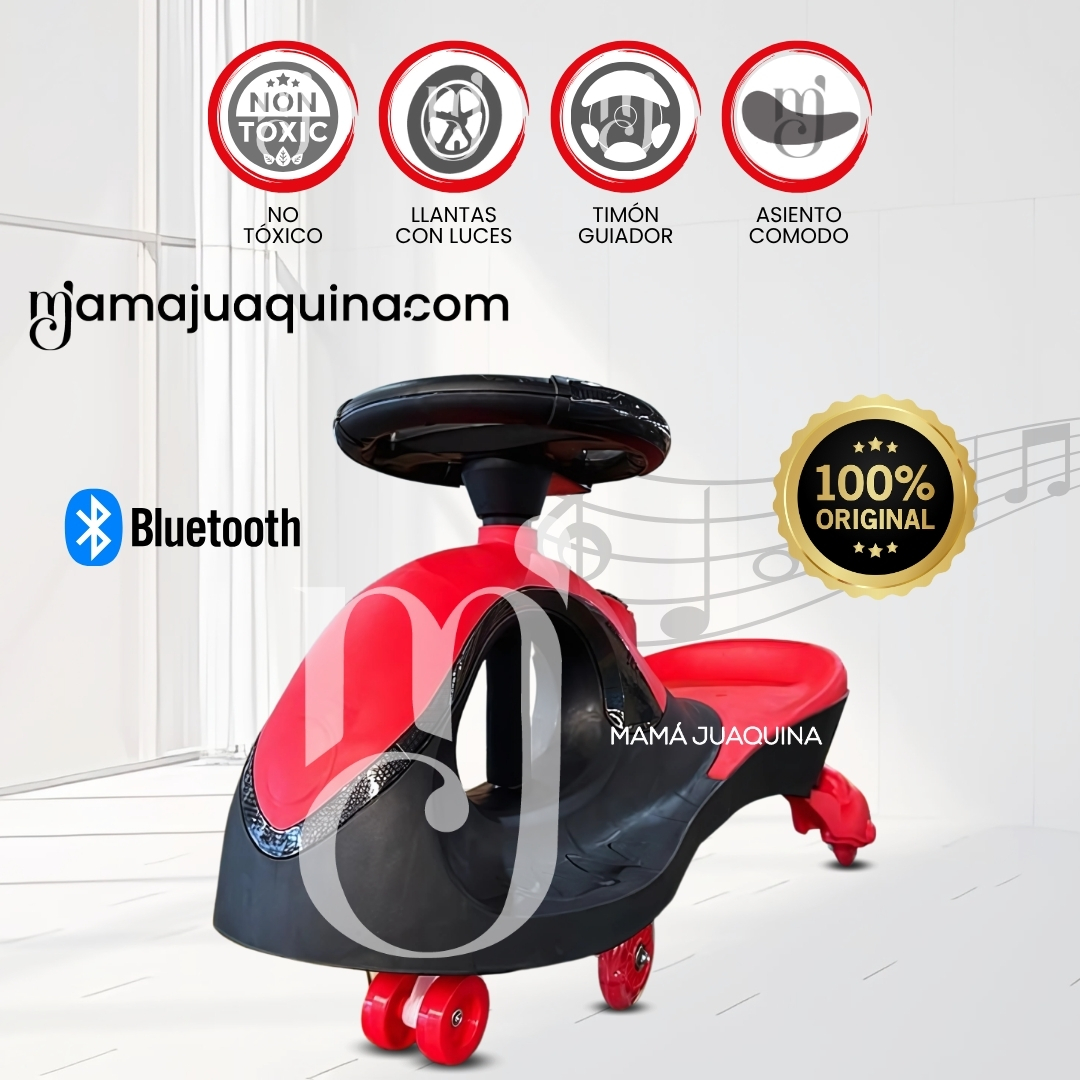 CORREPASILLO TWIST CAR CON LUCES «MOORE II» RED - 1