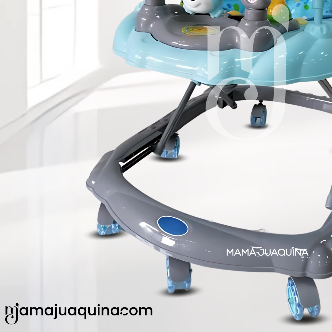 ANDADOR MUSICAL PLEGABLE «CUTE MONKEY» CON BLUETOOTH GRAY - 6