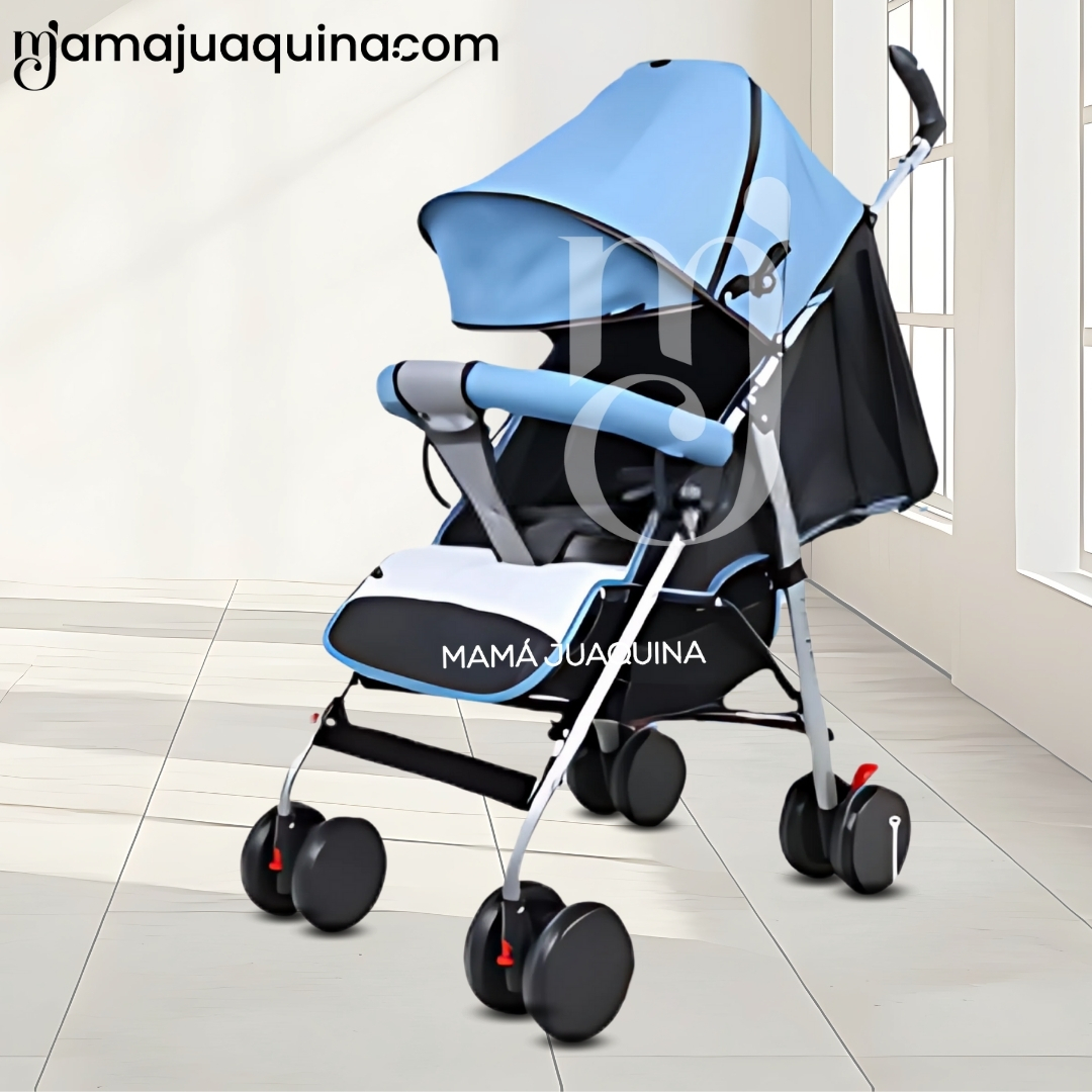 COCHE BASTÓN DE LUJO «CIANNO» EDICION LIMITADA BLUE - 5