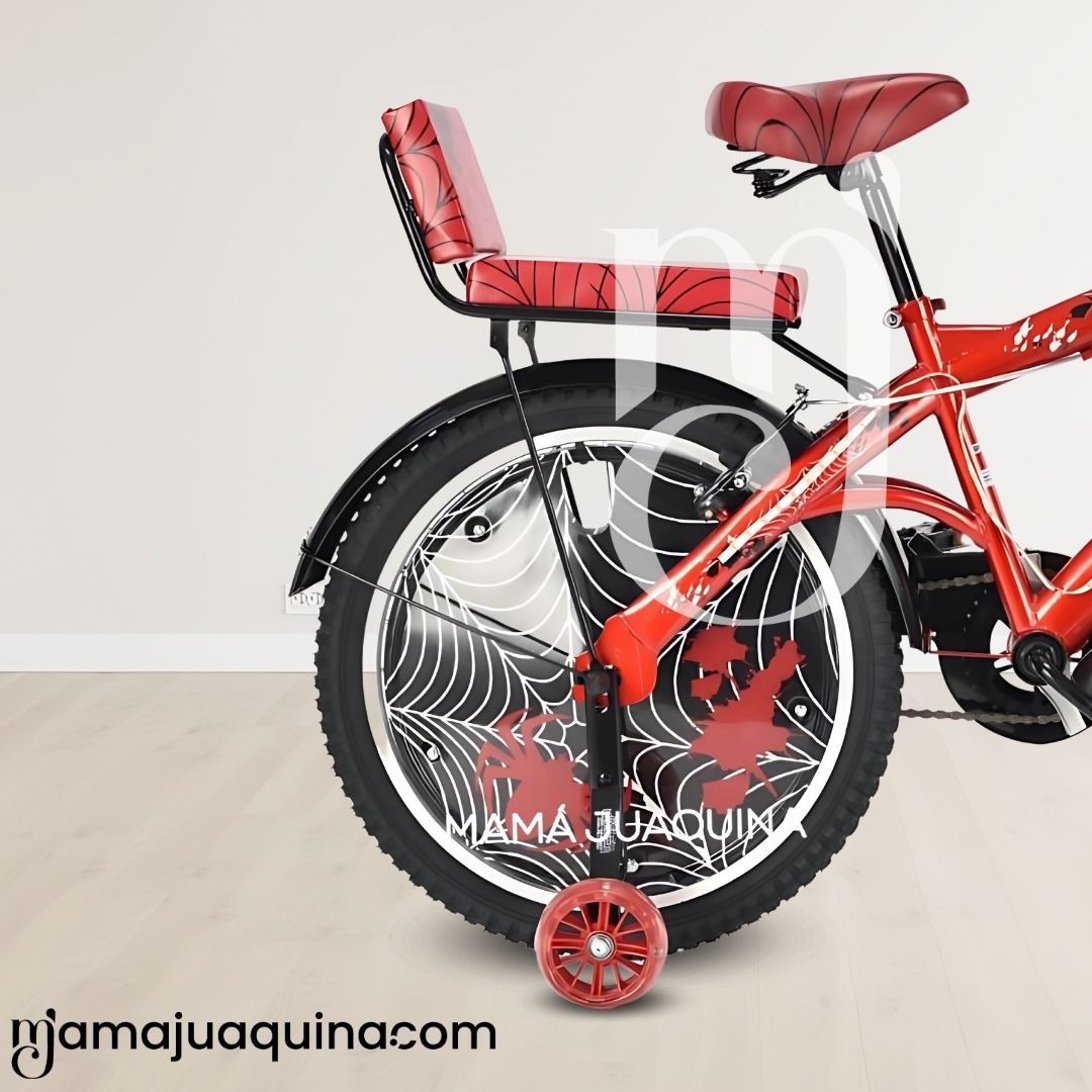 BICICLETA PARA NIÑO ARO 16 «SPIDER BIKE II» RED - 2