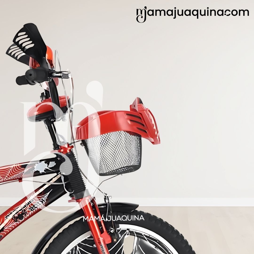 BICICLETA PARA NIÑO ARO 16 «SPIDER BIKE II» RED - 4