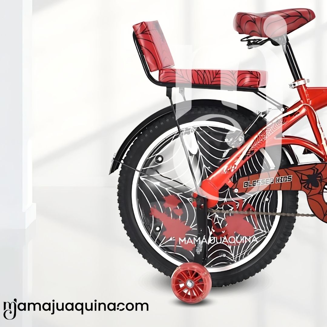BICICLETA PARA NIÑO ARO 20 «SPIDER BIKE III» RED - 2