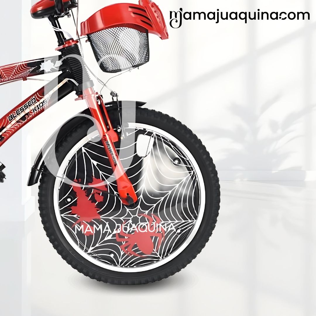 BICICLETA PARA NIÑO ARO 20 «SPIDER BIKE III» RED - 3