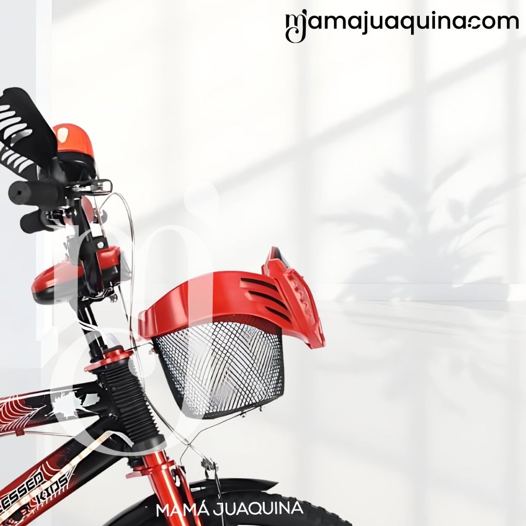 BICICLETA PARA NIÑO ARO 20 «SPIDER BIKE III» RED - 4