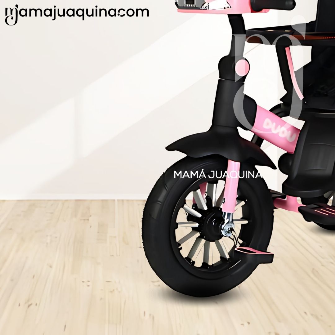 TRICICLO GUIADOR MUSICAL «DUDU» PINK - 2