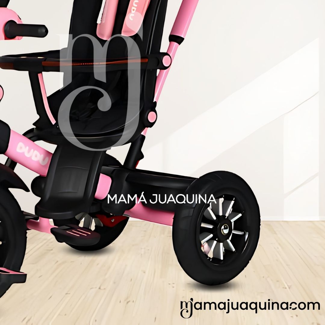 TRICICLO GUIADOR MUSICAL «DUDU» PINK - 4