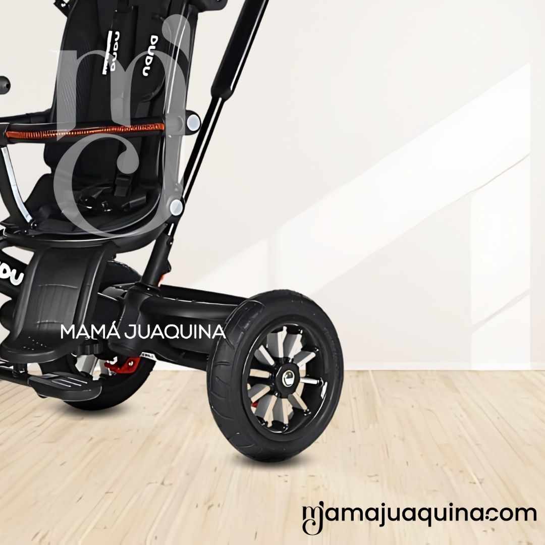 TRICICLO GUIADOR MUSICAL «DUDU» BLACK - 5