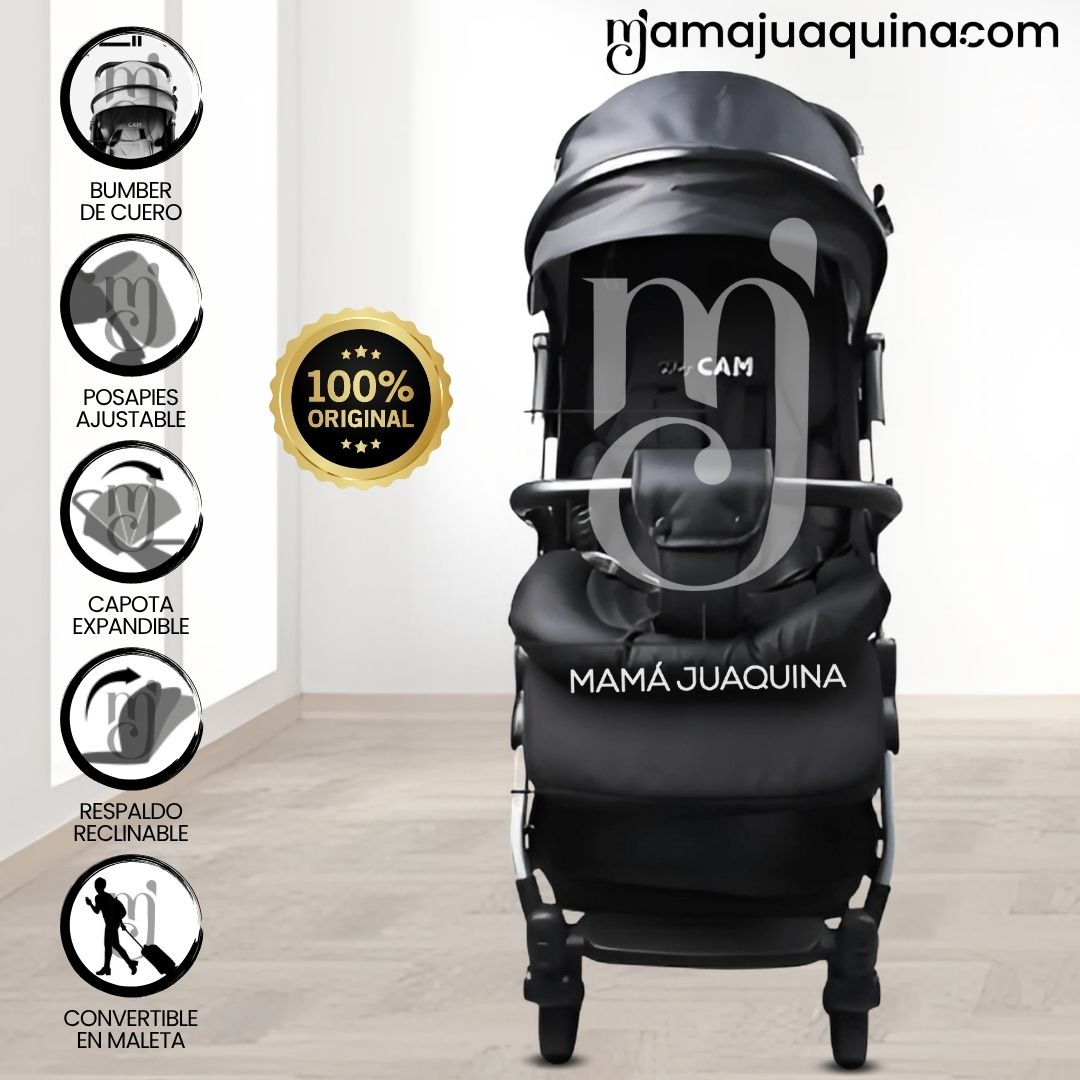 COCHE MALETA DE LUJO «SPLINN» BLACK - 1