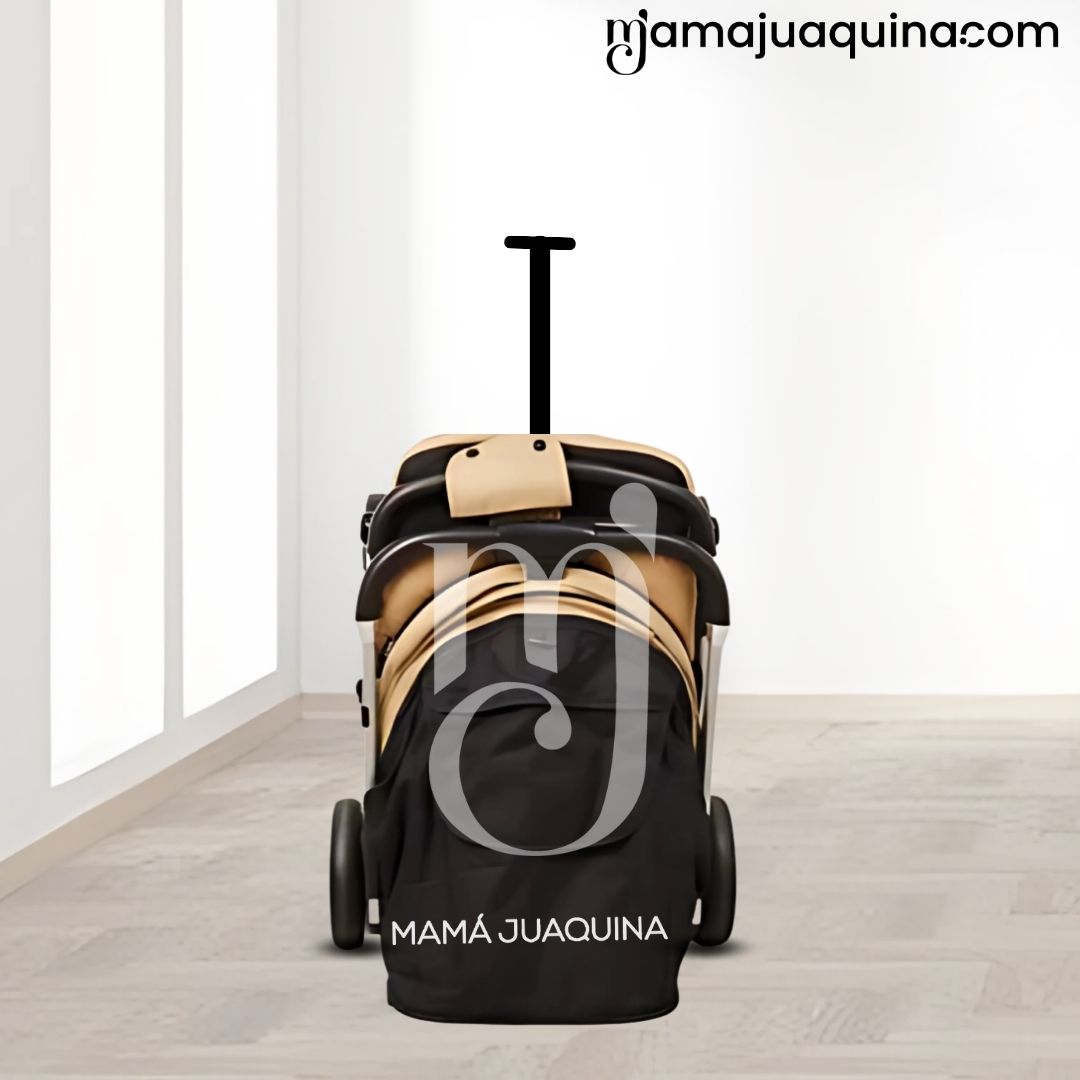 COCHE MALETA DE LUJO «SPLINN» BEIGE - 5