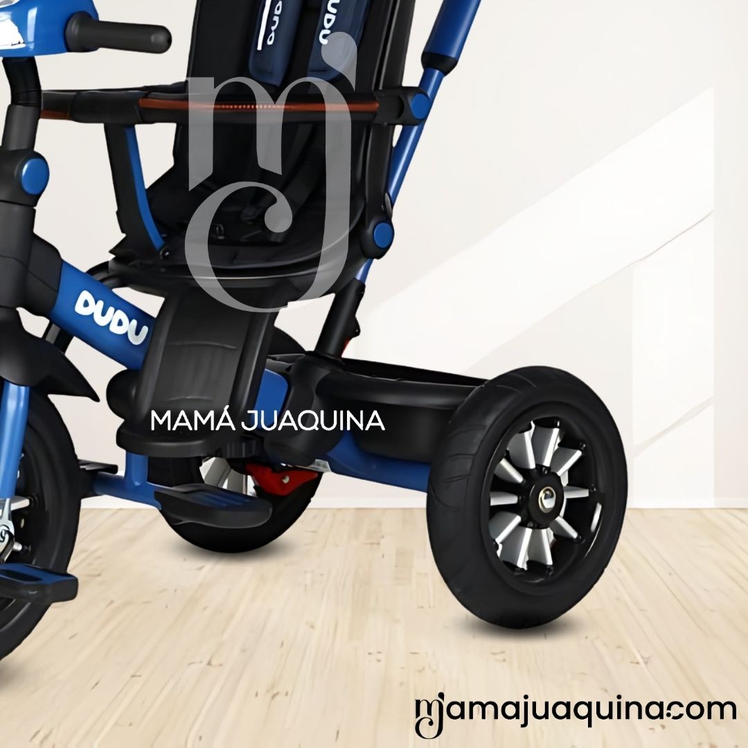 TRICICLO GUIADOR MUSICAL «DUDU» BLUE - 5
