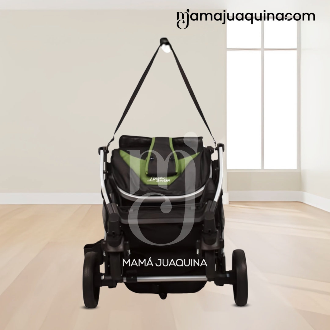 COCHE MOISÉS DE LUJO «IBIZA» EDICIÓN LIMITADA GREEN - 4