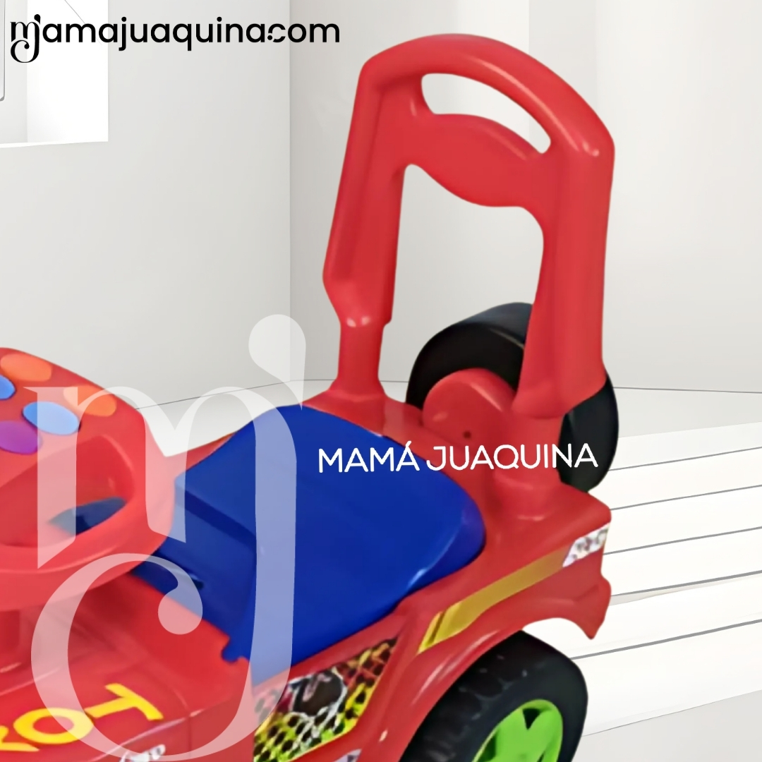 CORREPASILLO BUGGY JEEP «TROY» CON TIMON MUSICAL PINK - 4