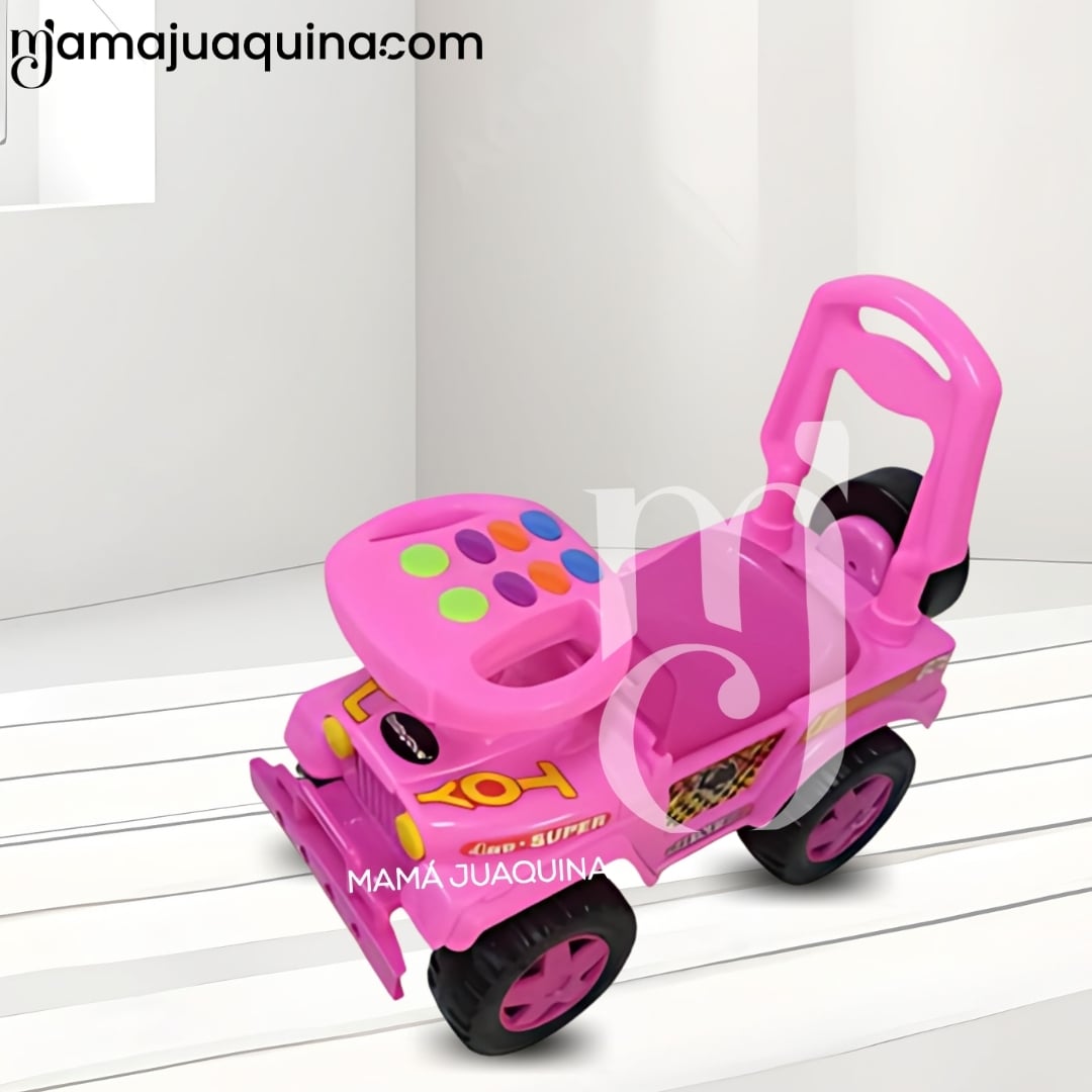 CORREPASILLO BUGGY JEEP «TROY» CON TIMON MUSICAL RED - 5