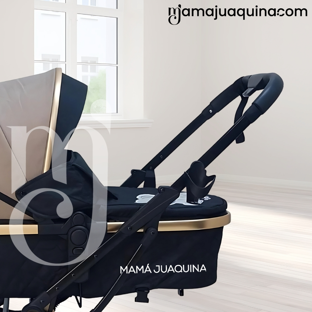 COCHE MOISÉS TRAVEL SYSTEM «INOVA PLUS» DE LUJO BEIGE - 5