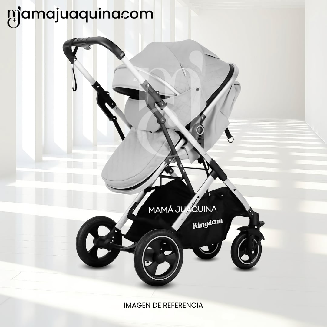 COCHE MOISÉS TRAVEL SYSTEM «BARBARA» CON BOLSA PAÑALERA MORADO - 5