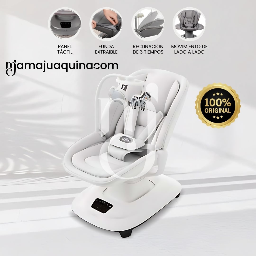 MECEDORA ELÉCTRICA PARA BEBÉS «MERCY» WHITE - 1