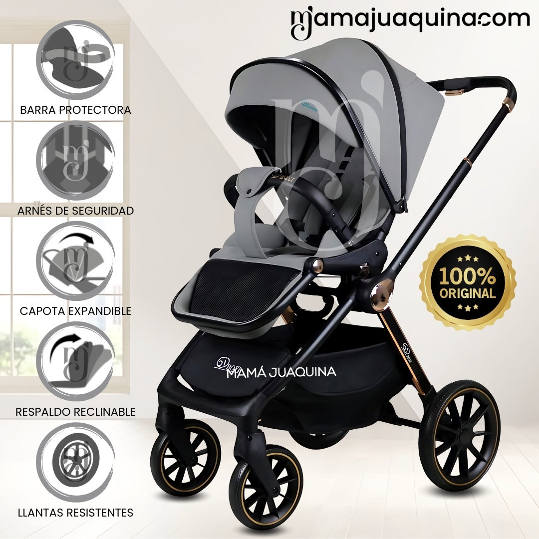 COCHE DE PASEO «CONNY» EDICIÓN LIMITADA GRAY - 1