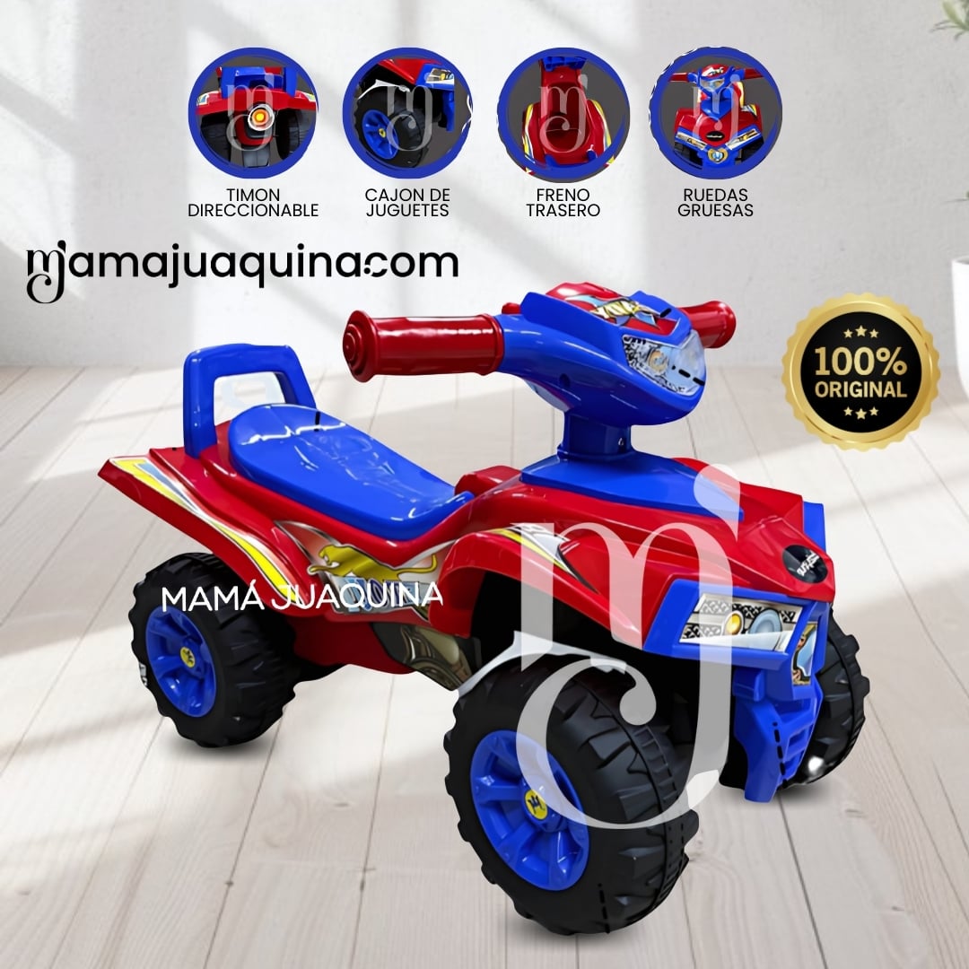 CORREPASILLO MONTABLE PARA NIÑOS «RAYITO» BLUE - 1