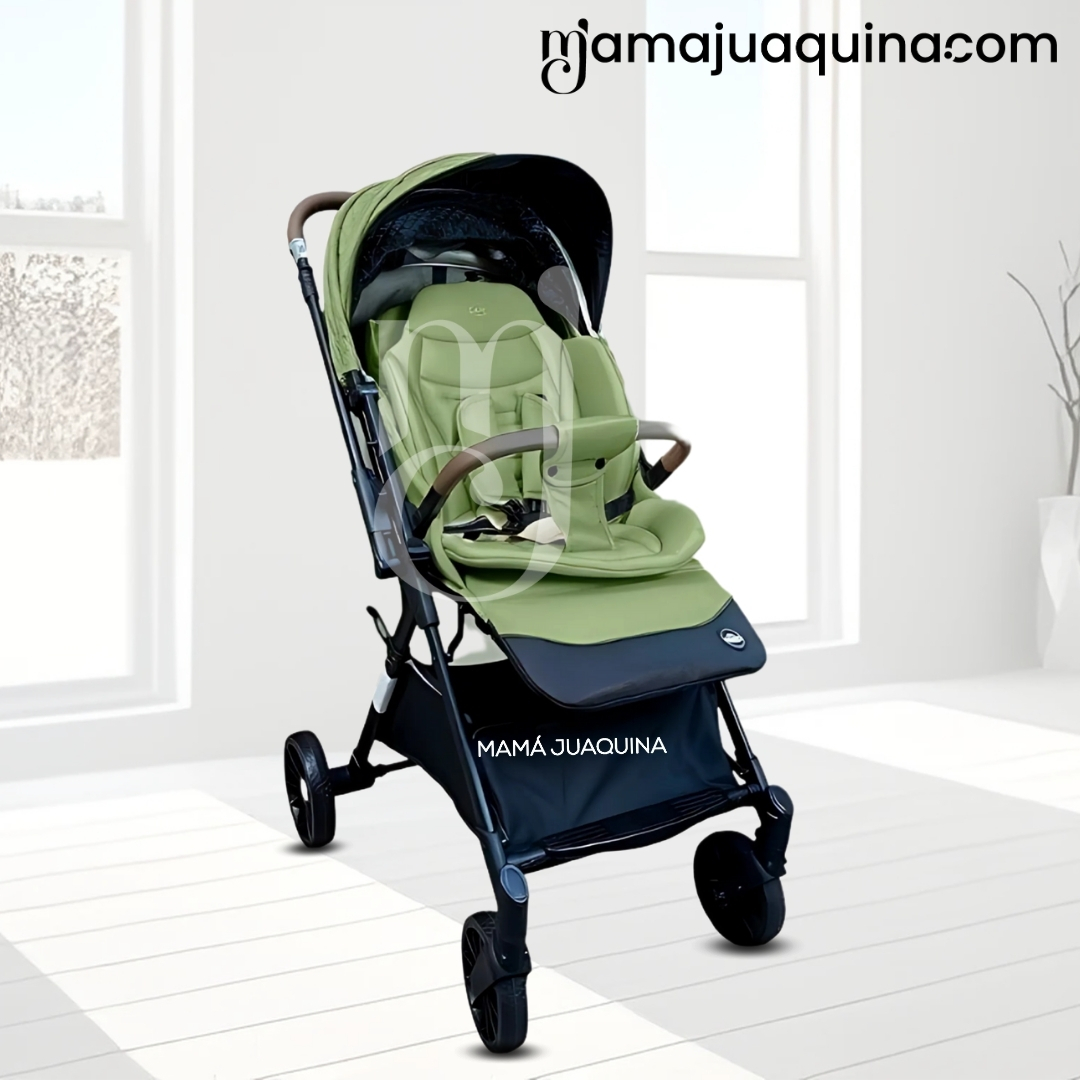 COCHE MALETA DE LUJO «MARSELLA» MANGO REVERSIBLE GREEN - 3