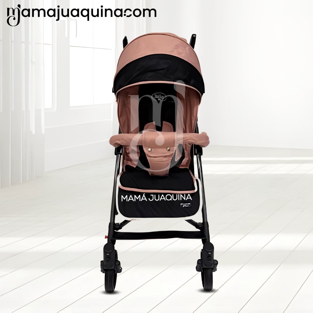 COCHE BASTÓN DE LUJO «RAYO PLUS» MANGO GIRATORIO PINK - 2