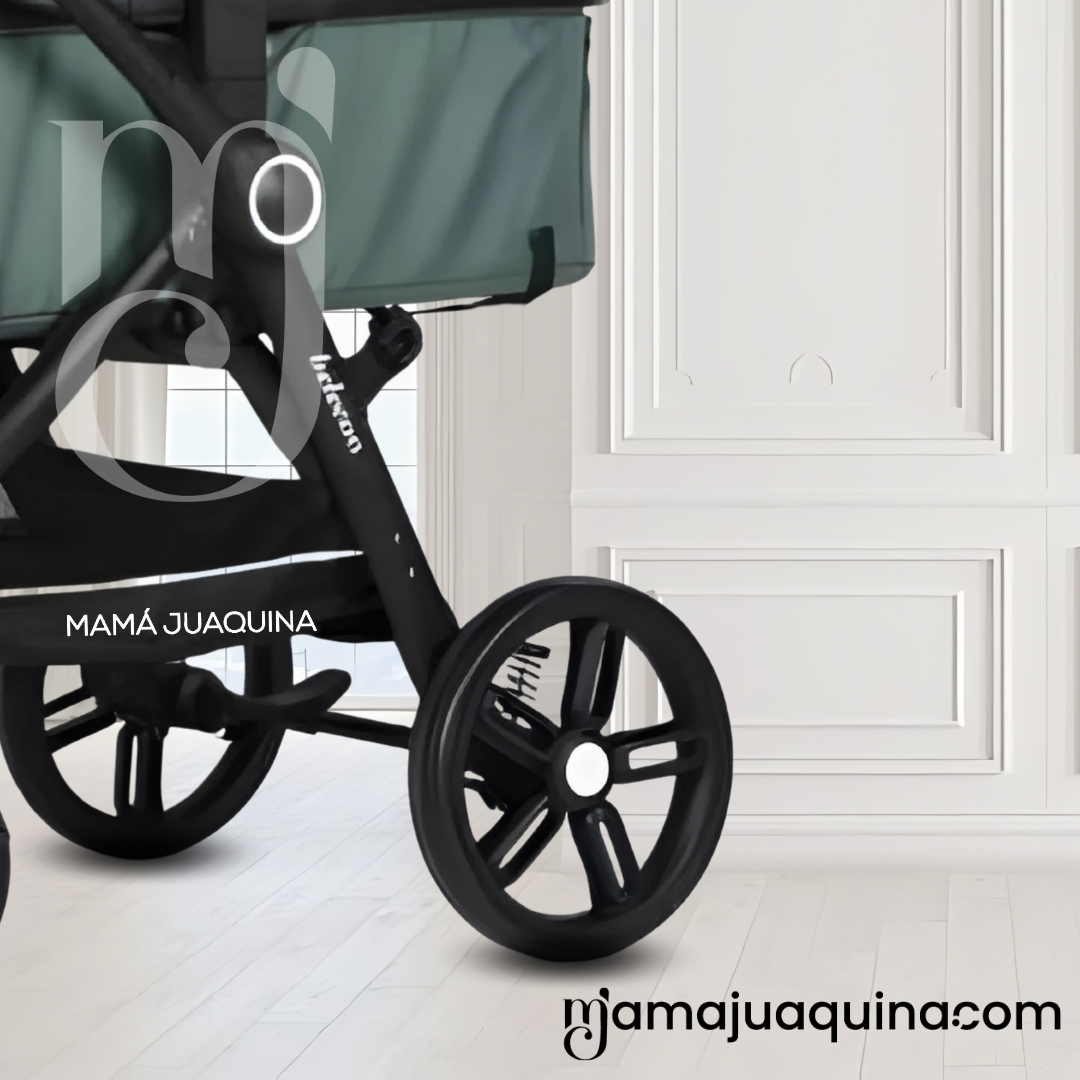 COCHE MOISÉS TRAVEL SYSTEM «KYLIE» DE LUJO GREEN - 5