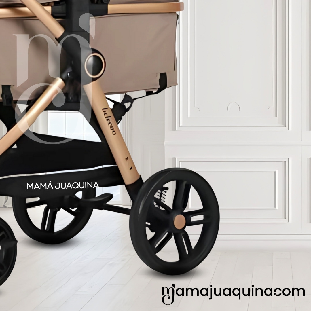 COCHE MOISÉS TRAVEL SYSTEM «KYLIE» DE LUJO BEIGE - 5